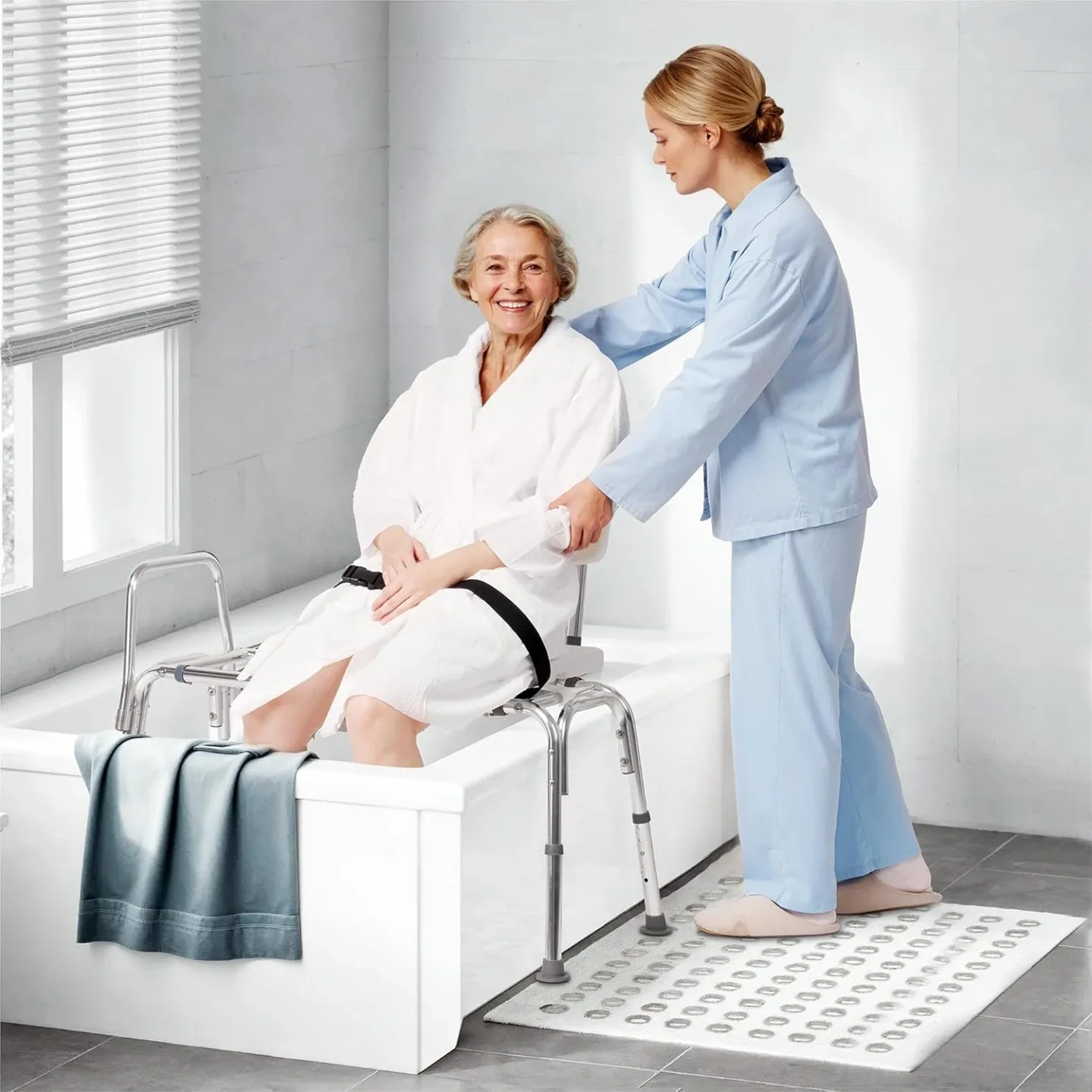 Sliding Bathtub Shower Chair BNIB image indicator(8)