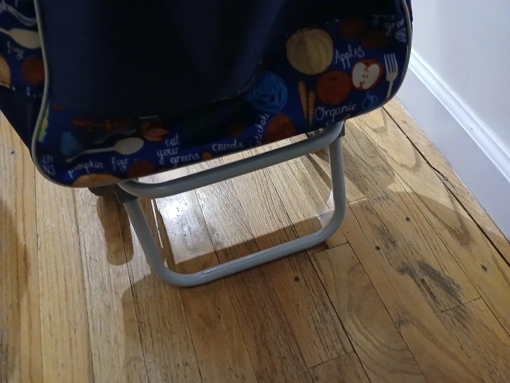 Rolling Shopping Cart with Food Design image indicator(4)