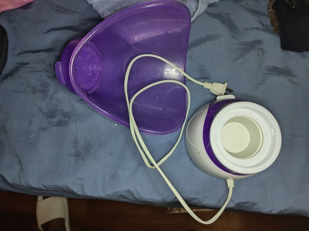 Facial Steamer and vaporizer - Purple & White - photo 2