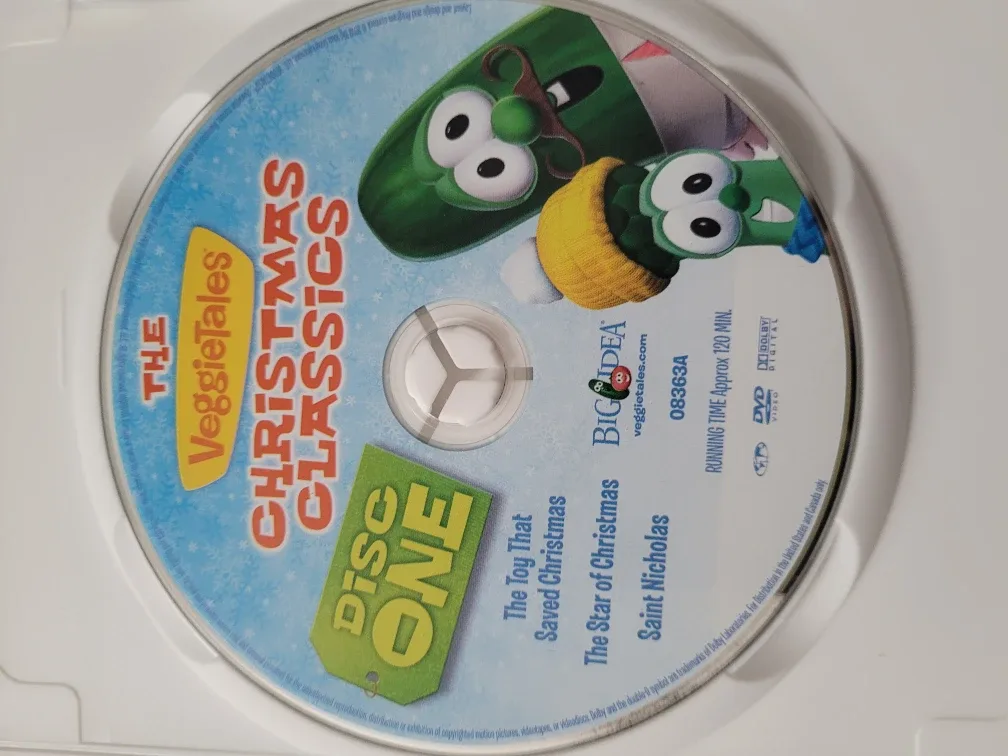 VeggieTales Christmas Classics DVD Set image indicator(3)