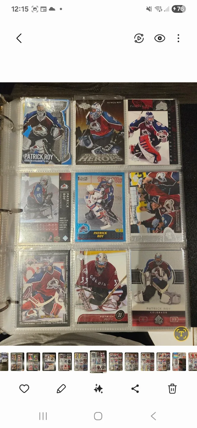 Hockey Trading Cards - Patrick Roy & Carey Price image indicator(3)