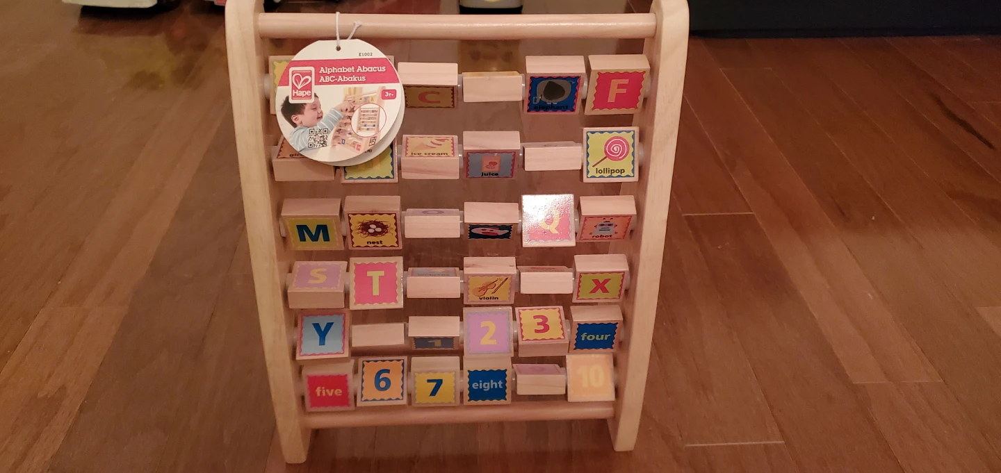 Hape Alphabet Abacus ABC-Abakus