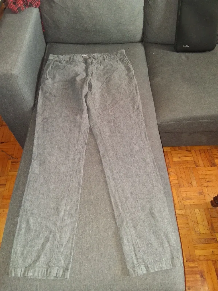 Old Navy Slim Linen Blend Pants 34x34