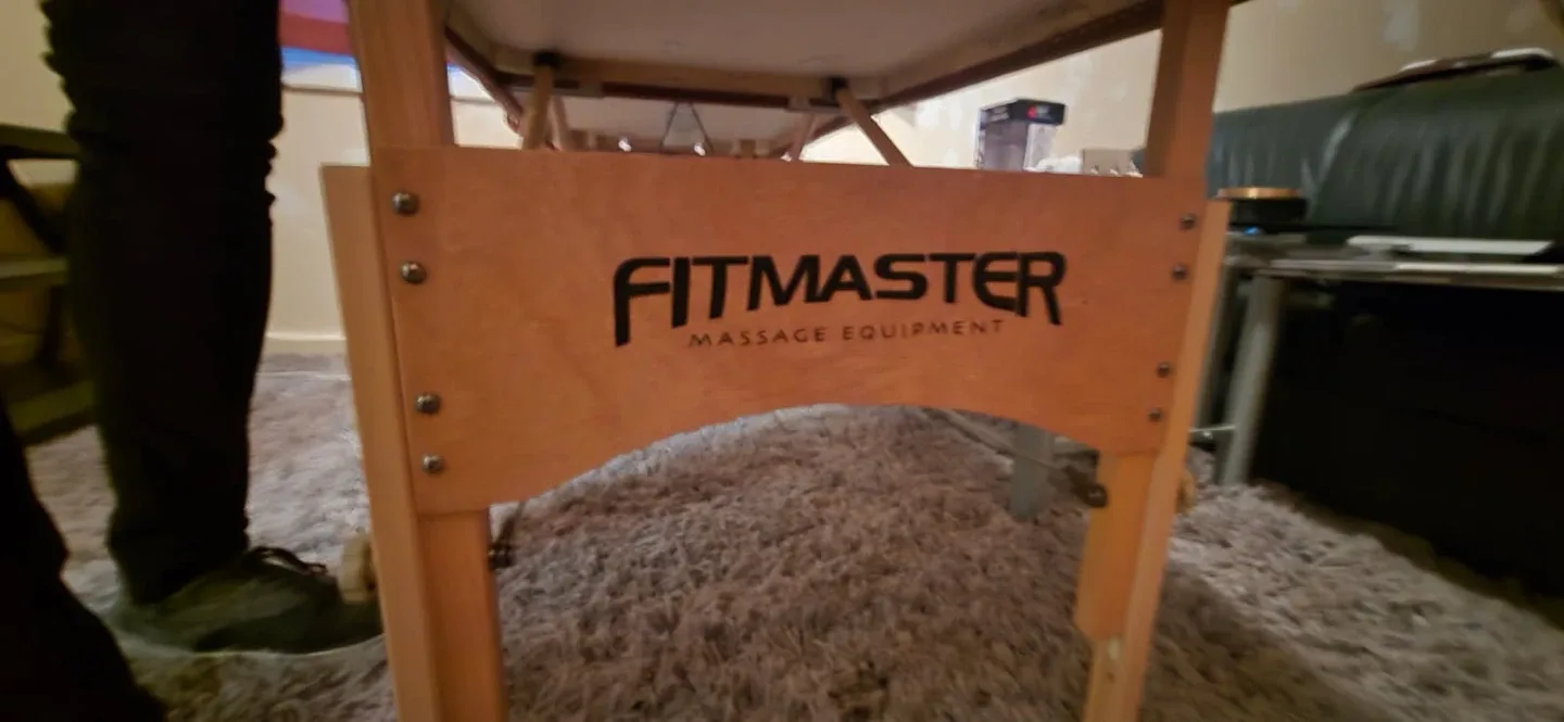 Fitmaster Massage Table - Burgundy