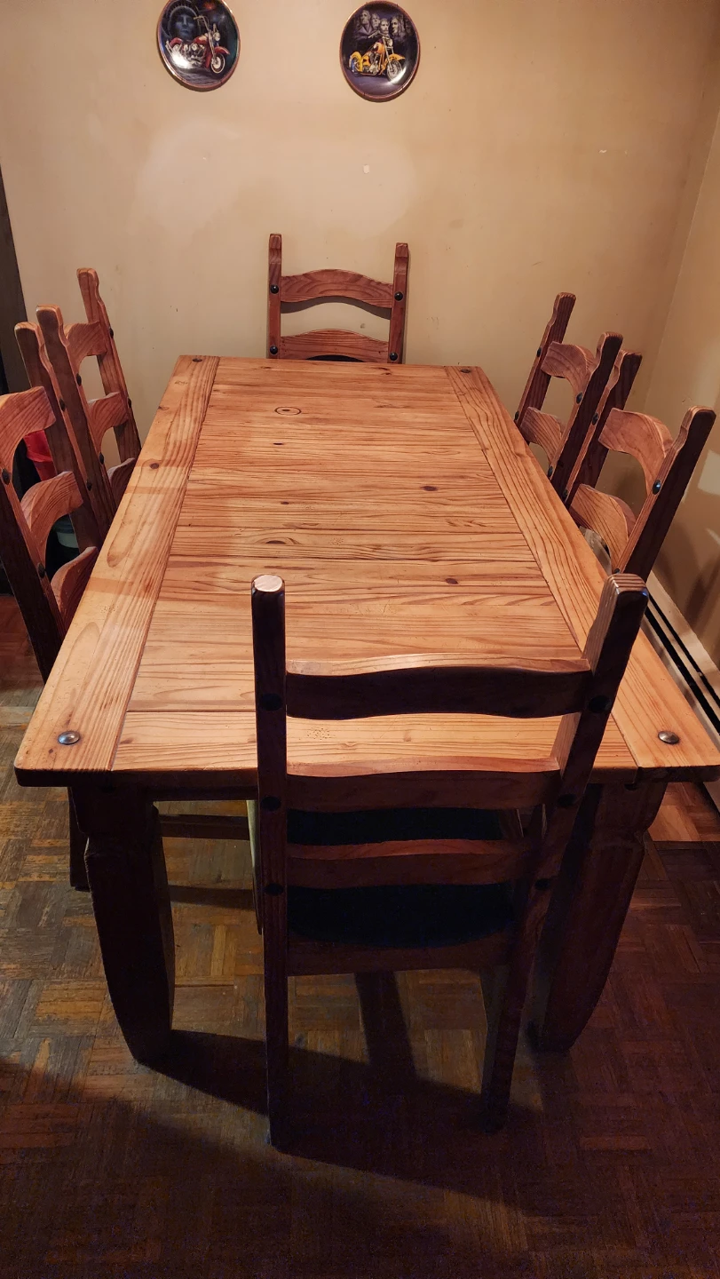 Pier 1 Imports Dining Table with 6 Chairs