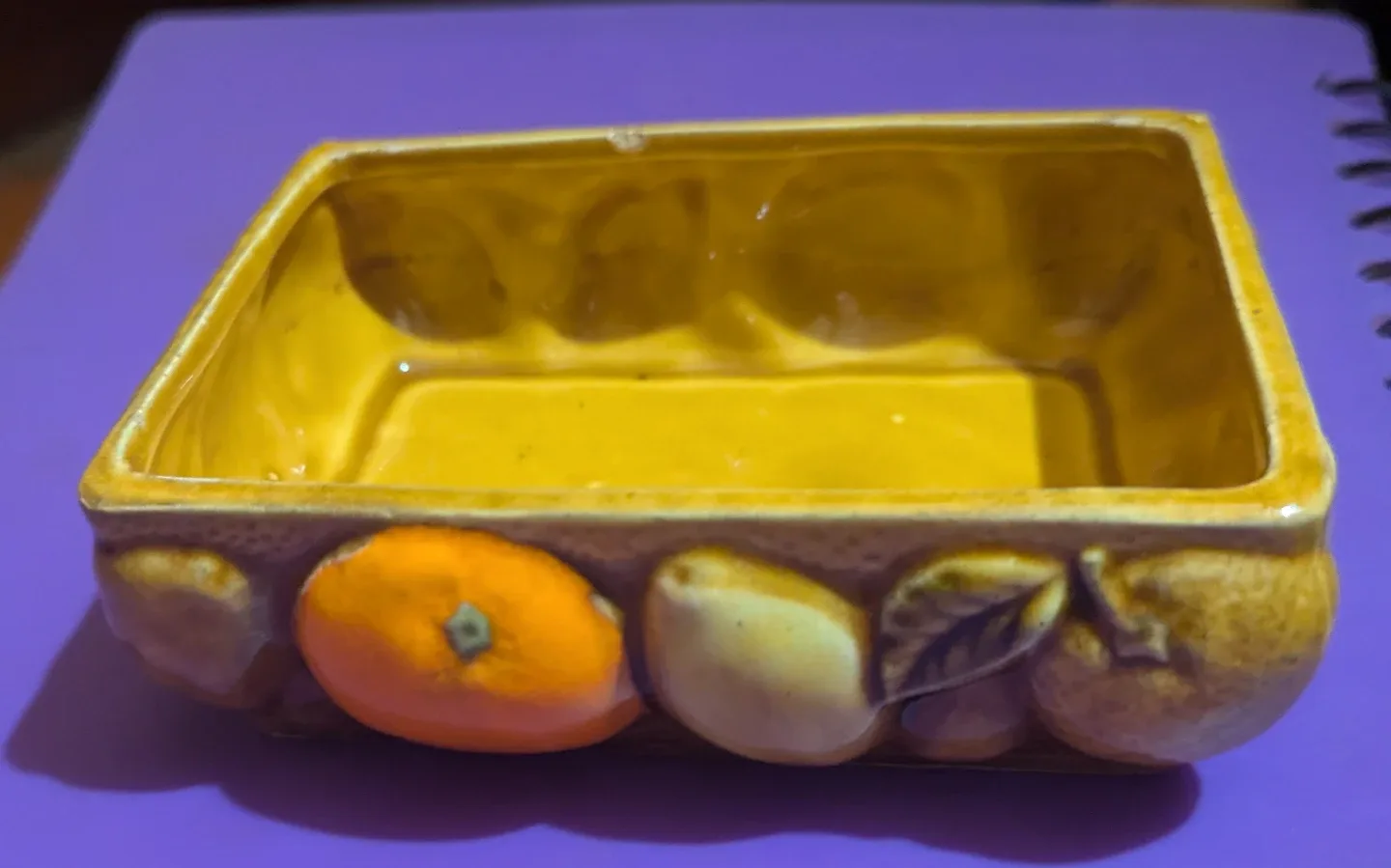 Vintage Japan Fruit Design Ceramic Dish image indicator(6)