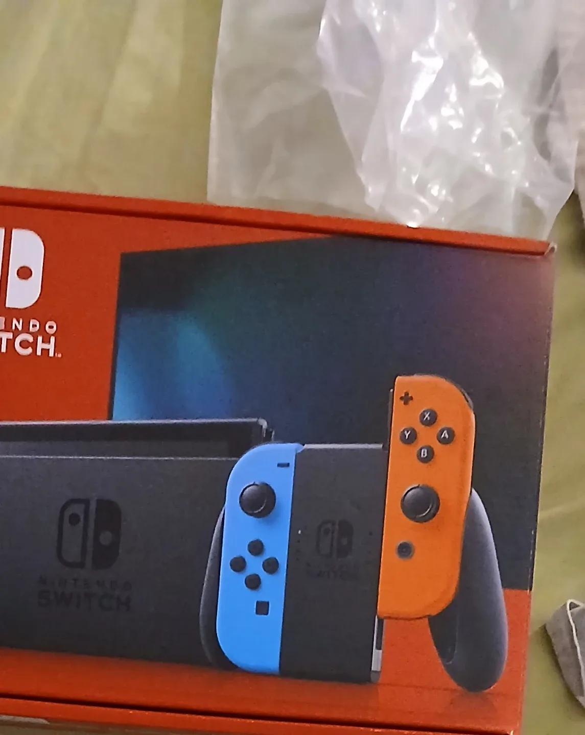 USED ONCE!! Nintendo Switch Console + Grand Theft Auto Trilogy