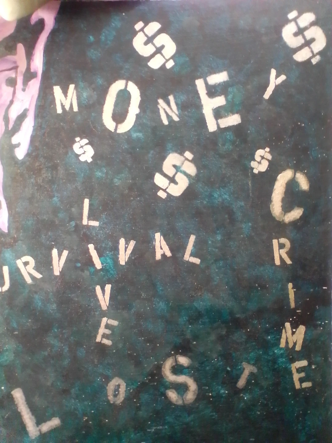 Expressionistic Symbolic Acrylic Painting - photo 5