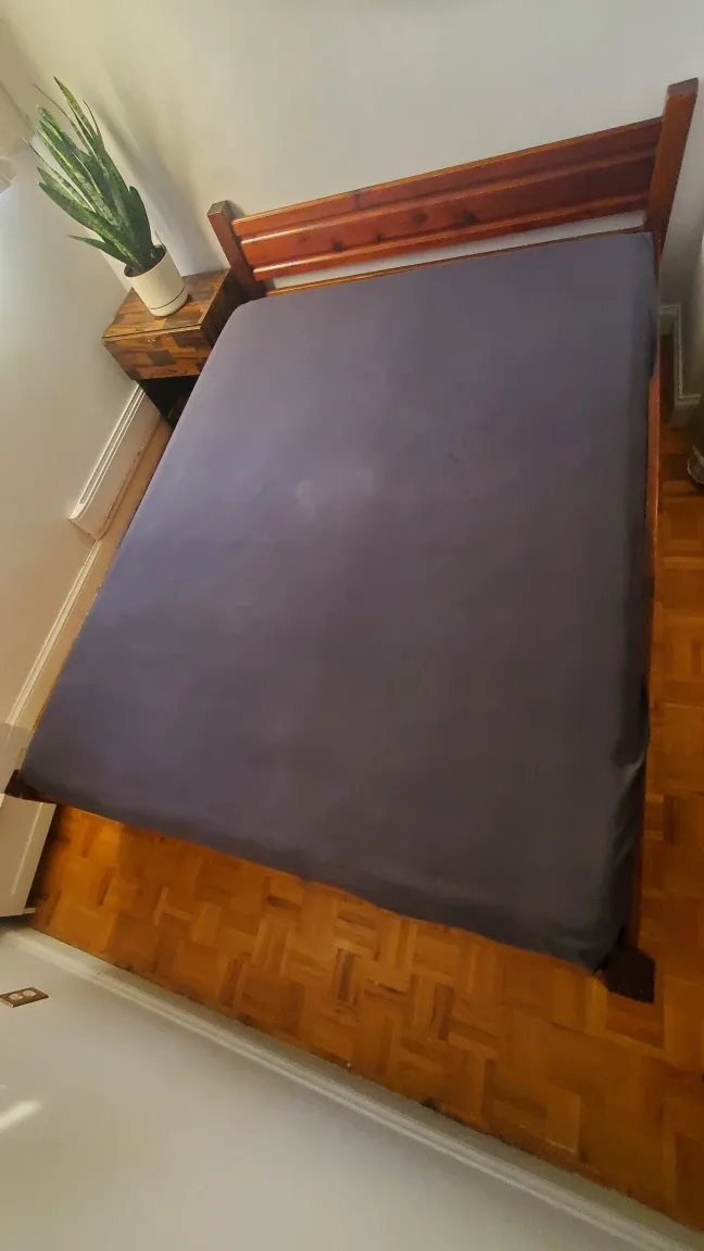 Queen Pine Wood Bed Frame image indicator(10)