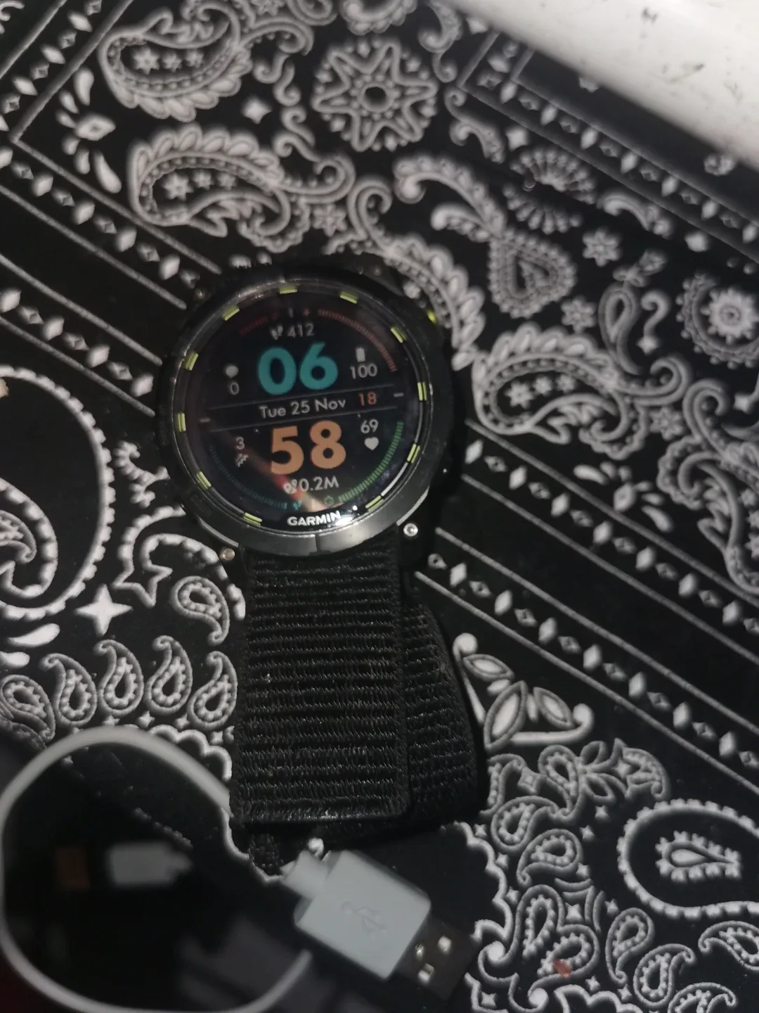 Garmin Smartwatch with Charger