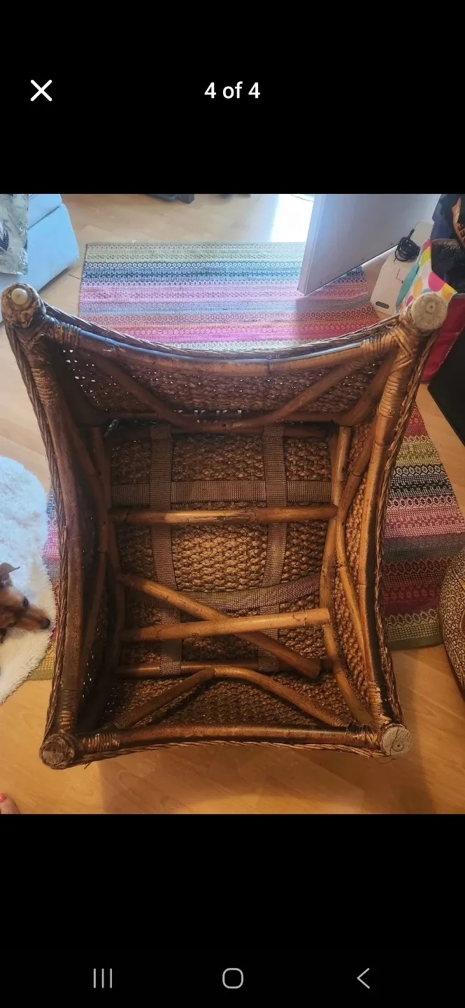 Wicker Accent Chair image indicator(4)