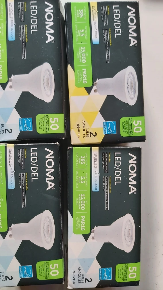 NOMA LED PAR16 Light Bulbs - 2 Pack GU10