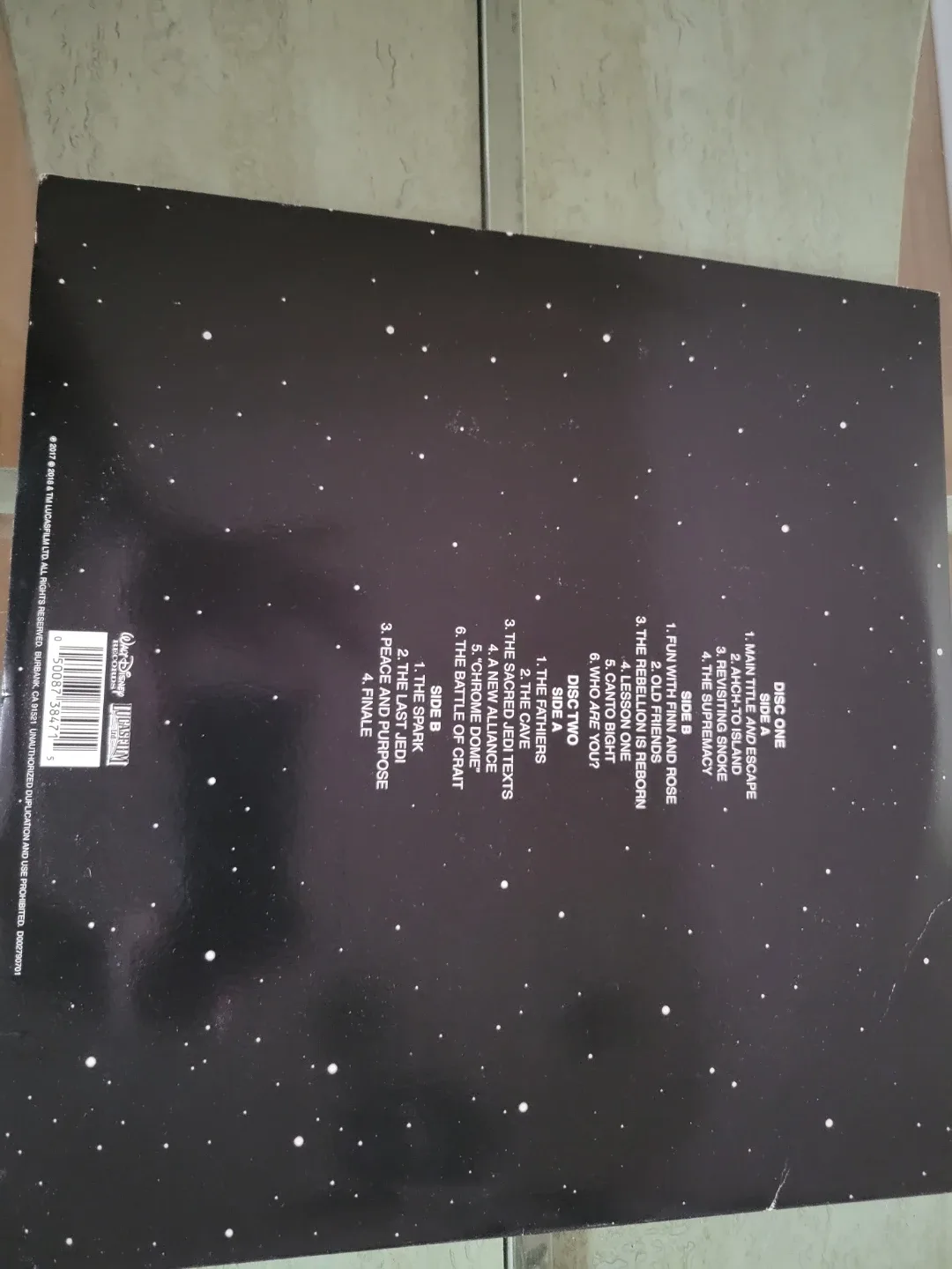 Star Wars: The Last Jedi Soundtrack Vinyl image indicator(2)