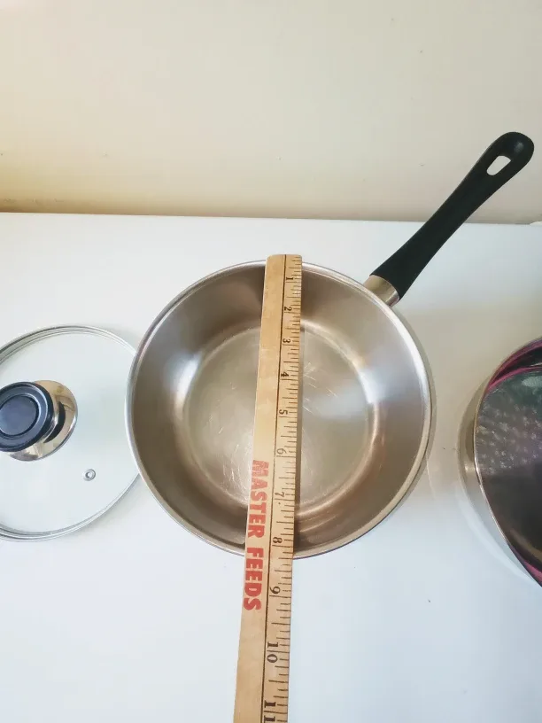 Stainless Steel Set Pot/Lid+Pan image indicator(4)