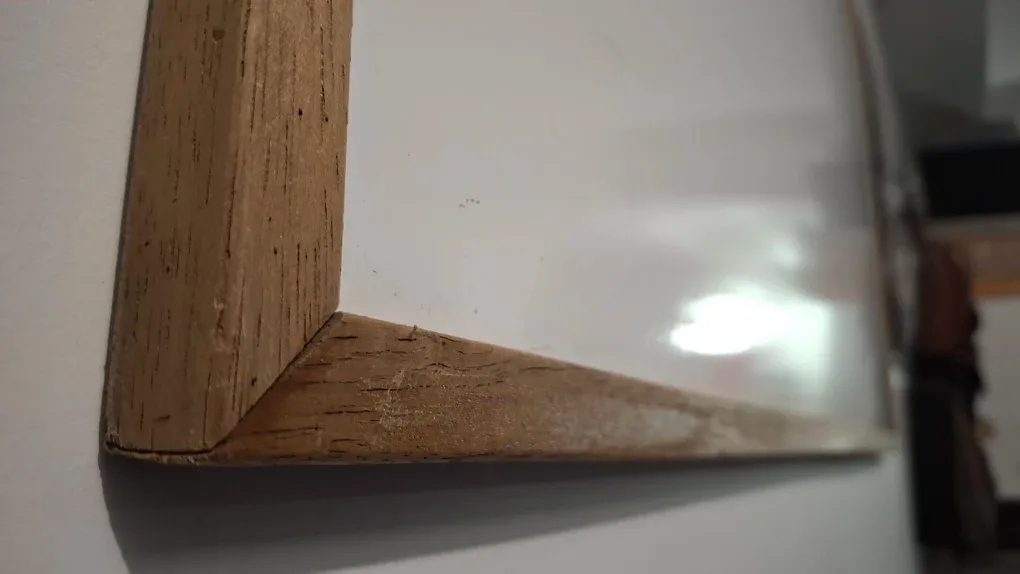 Non magnetic Whiteboard with Wood Frame (24"x36") image indicator(3)