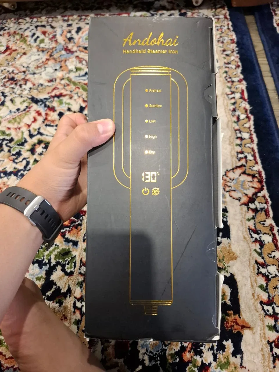 Andohai Handheld Steamer Iron - Like New! image indicator(3)