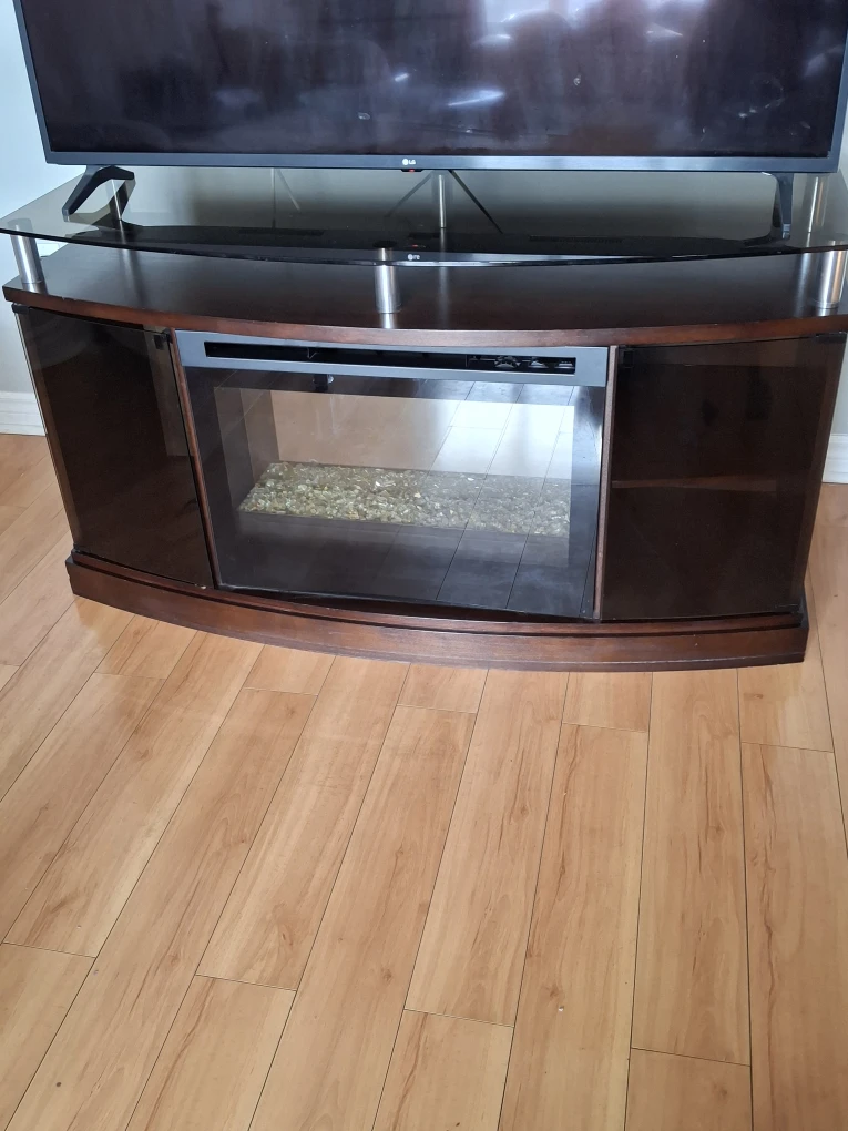 Fireplace TV Stand