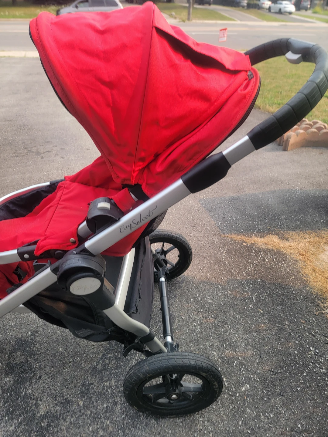Baby Jogger City Select Double Stroller - Red - photo 3