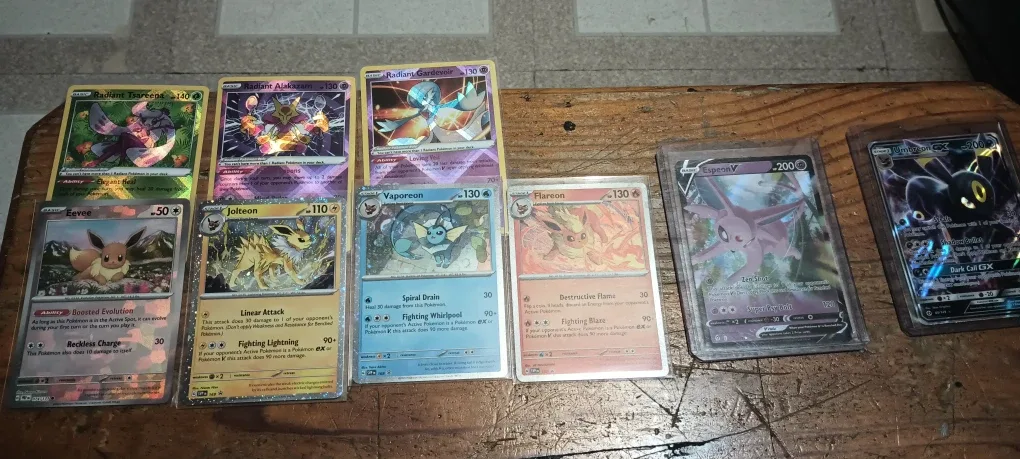 Pokemon Trading Cards - Radiant, V, GX
