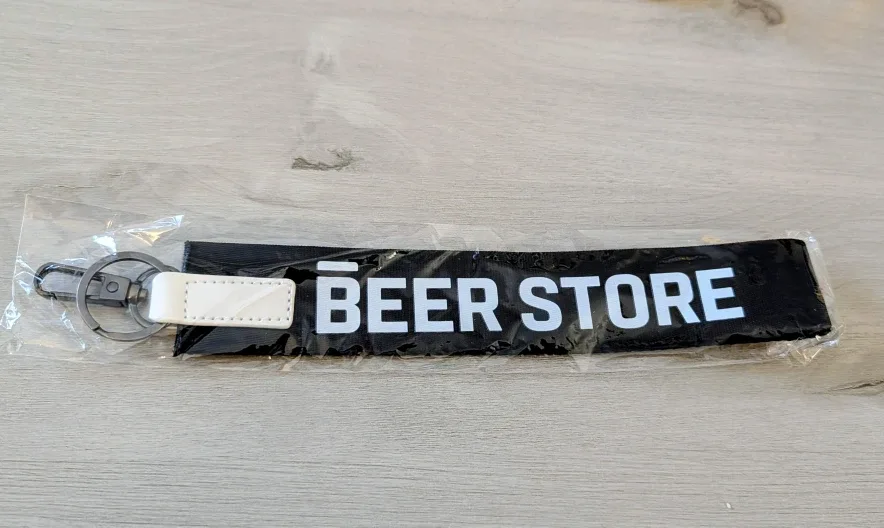 Brand New in Package Beer Store Keychain - Gift
