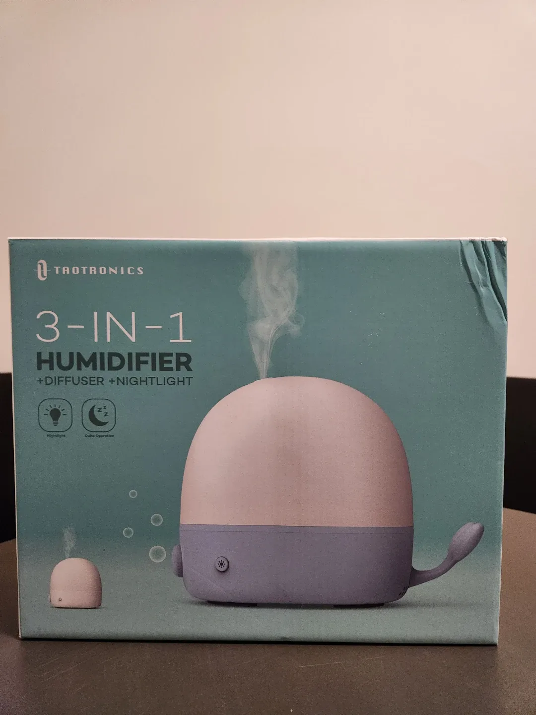 Get cute  🐳 Humidifier + Diffuser + Nightlight