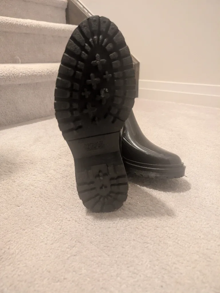Michael Michael Kors Black Rain Boots image indicator(4)