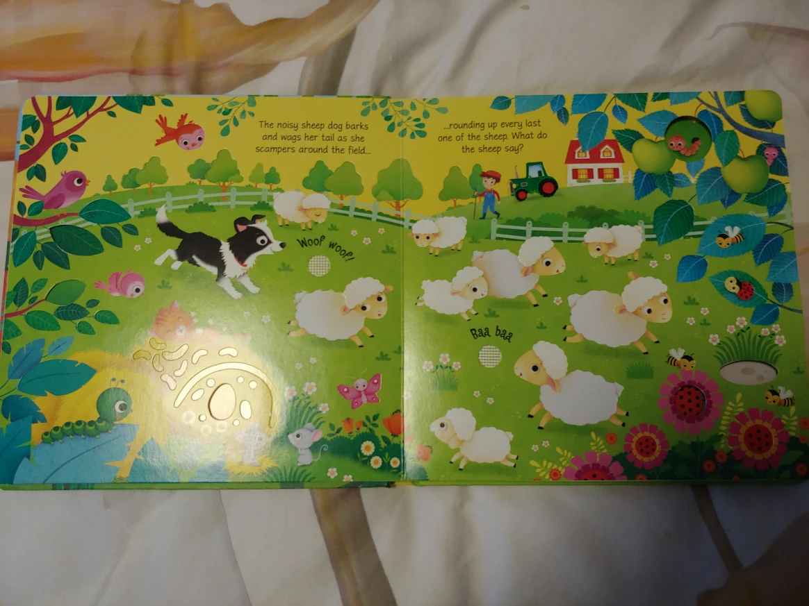 New Usborne Farm Sounds Book - photo 2