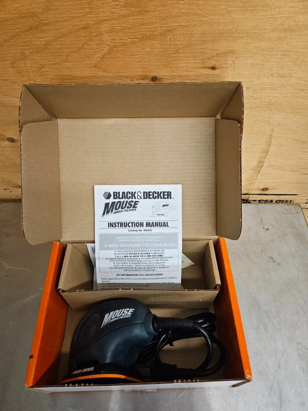 Black & Decker Mouse Sander/Polisher image indicator(2)