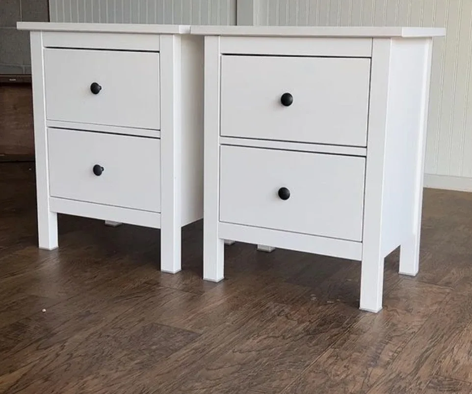2 ikea hemness night stands image indicator(2)