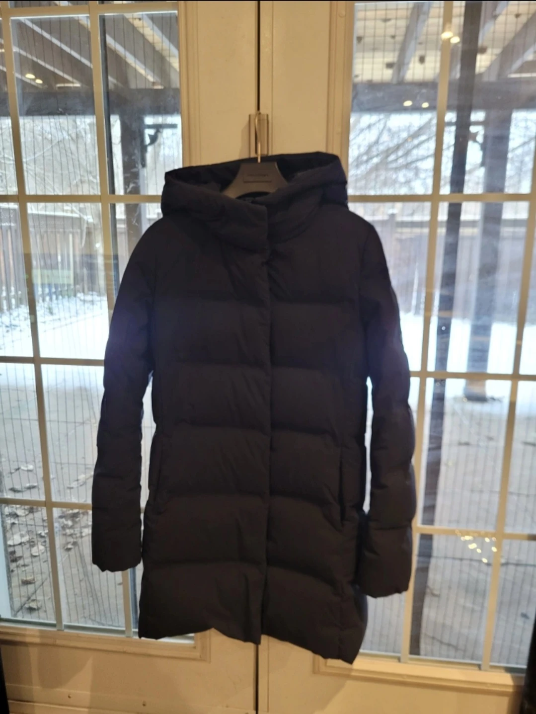 Uniqlo Down Coat - XS - Dark Blue
