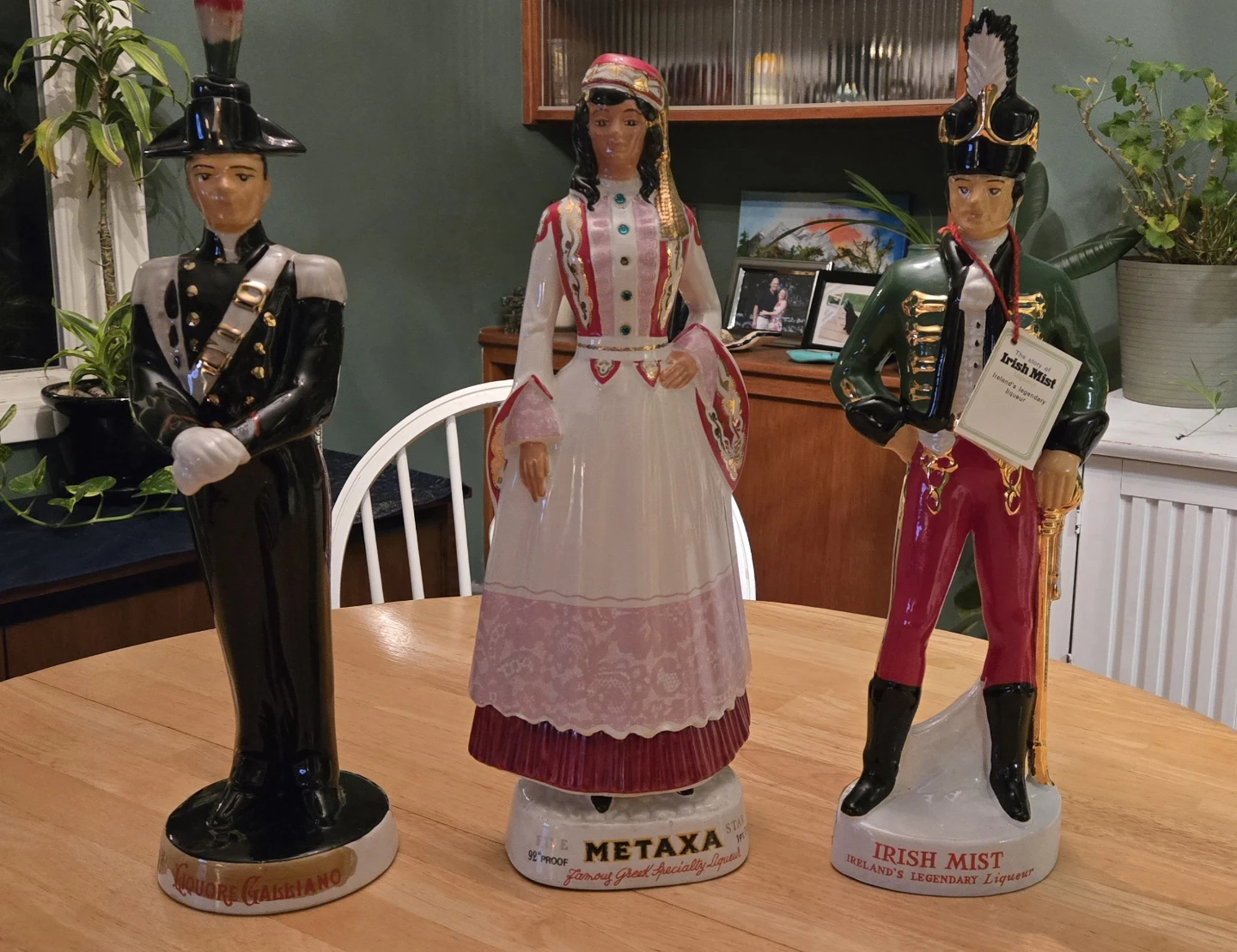 1960's Porcelain Liquor Bottles (Made in Italy)