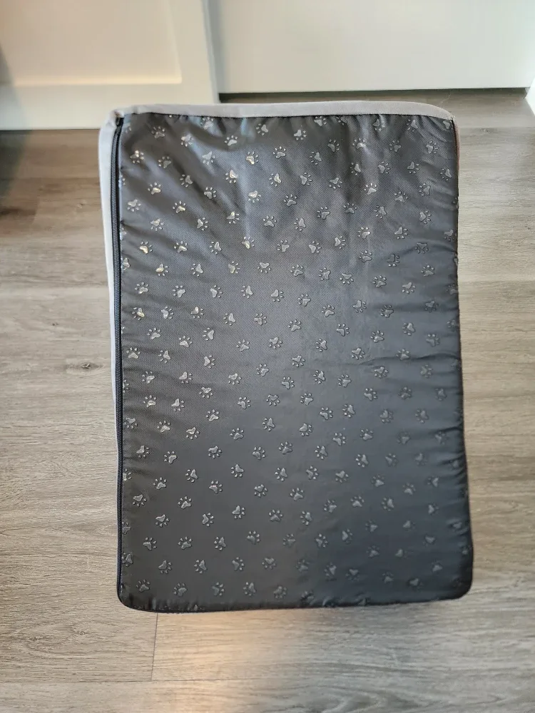 Grey 3-Step Pet Stairs image indicator(4)