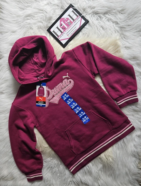 Puma Kids' Hoodie - Size L (10/12)