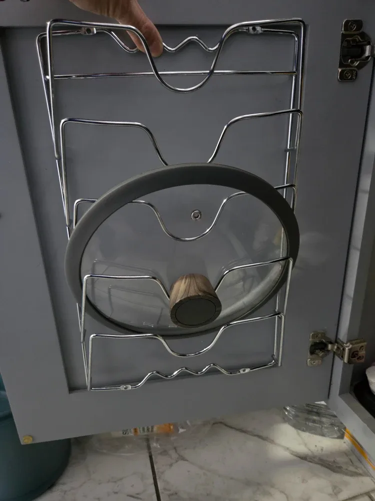 Pot Lid Rack Organizer