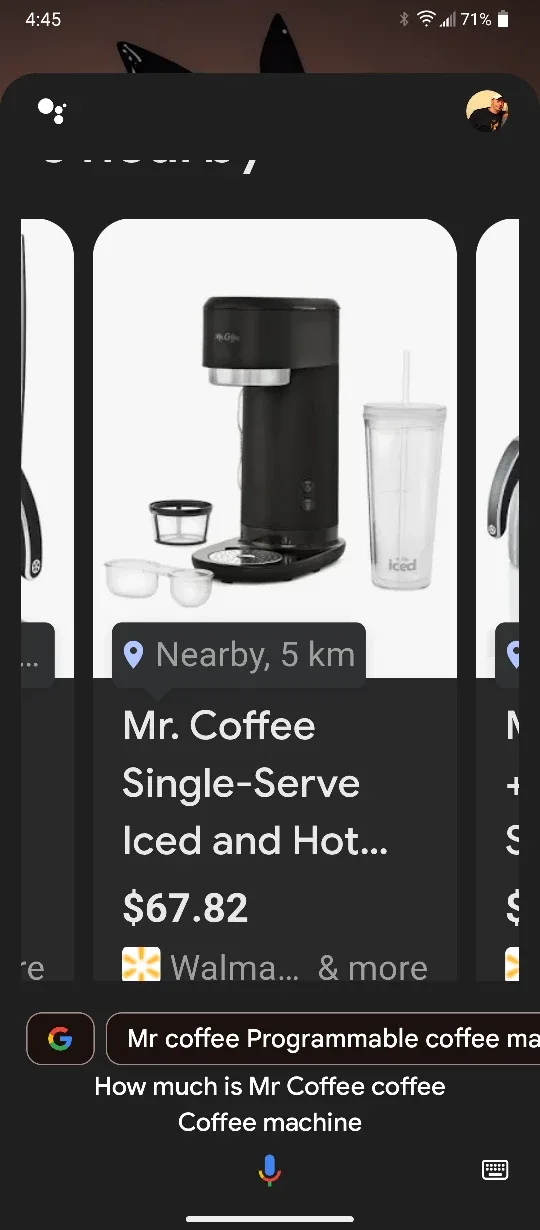 Mr. Coffee Single-Serve Iced and Hot Coffee Maker image indicator(5)