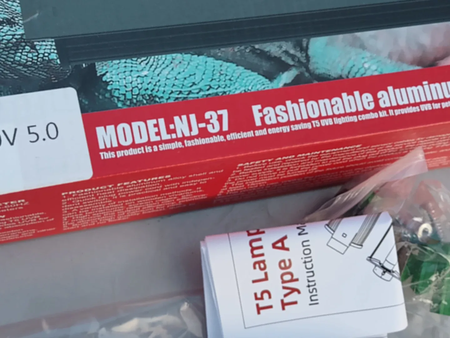 NOMOY PET T5 Lamp Holder Type A Model NJ-37 - NEW image indicator(3)