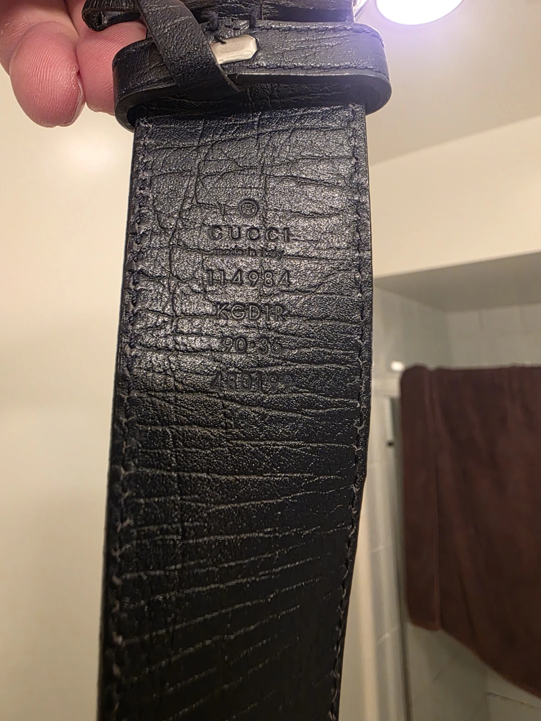 Gucci Belt - Size 90-36 - photo 3