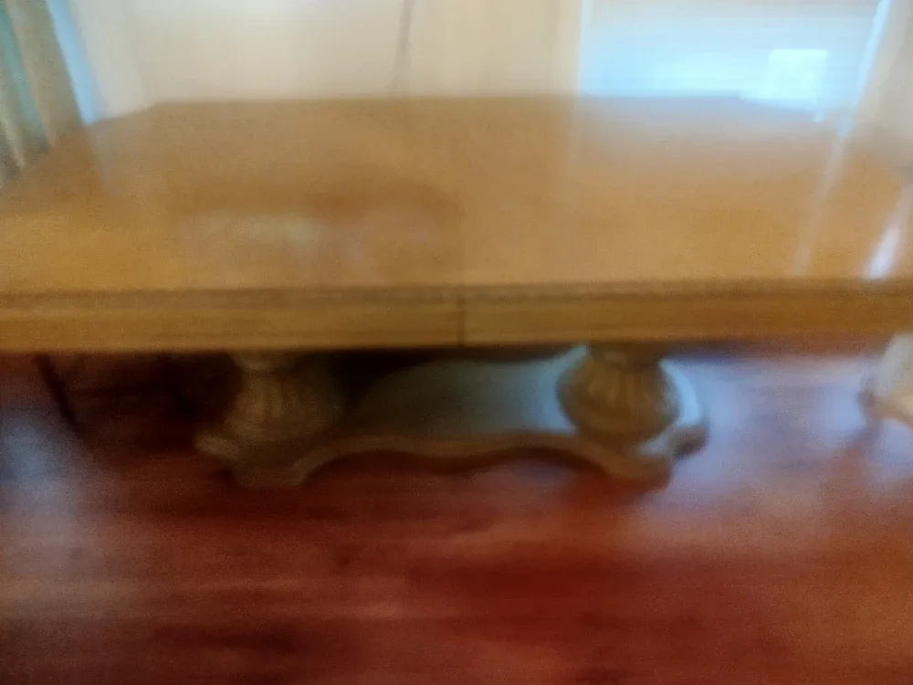 Dining Table - Light Wood Finish ،Ashly model. image indicator(3)