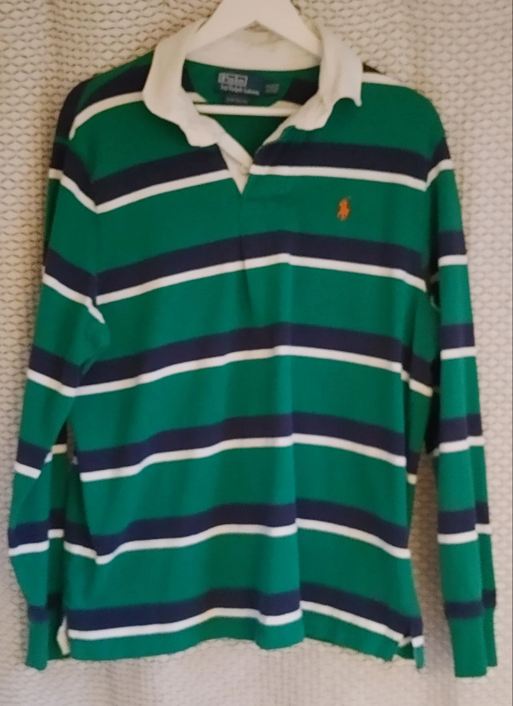 Polo by Ralph Lauren Custom Fit Rugby Shirt - L