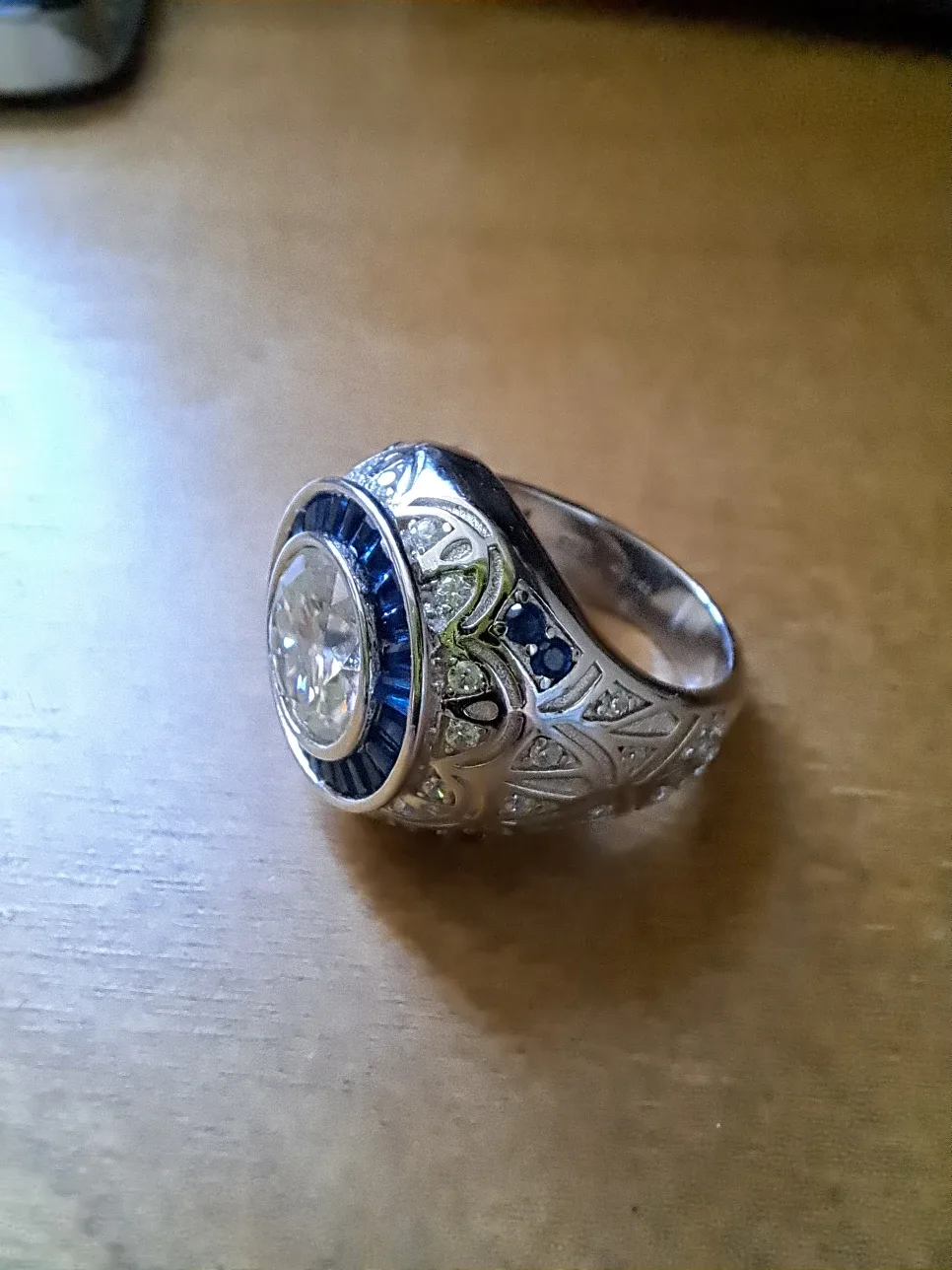 Sterling Silver Ring, 9.19g image indicator(10)