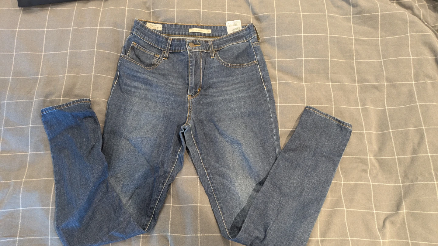 Levi's 721 High Rise Skinny Premium Jeans - Size 30 - photo 2