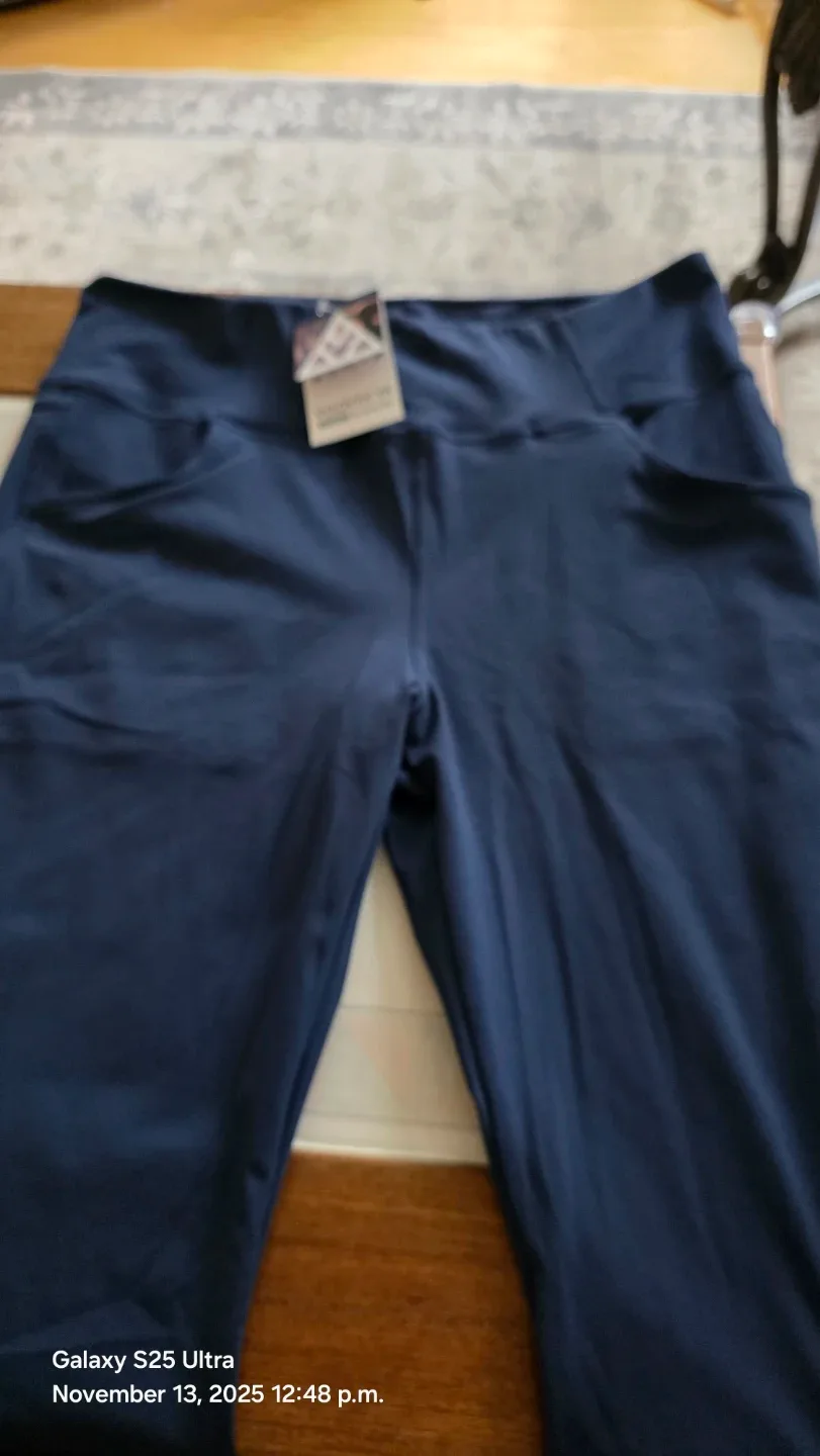VOOVEEYA Yoga Pants - Navy Blue XL image indicator(3)