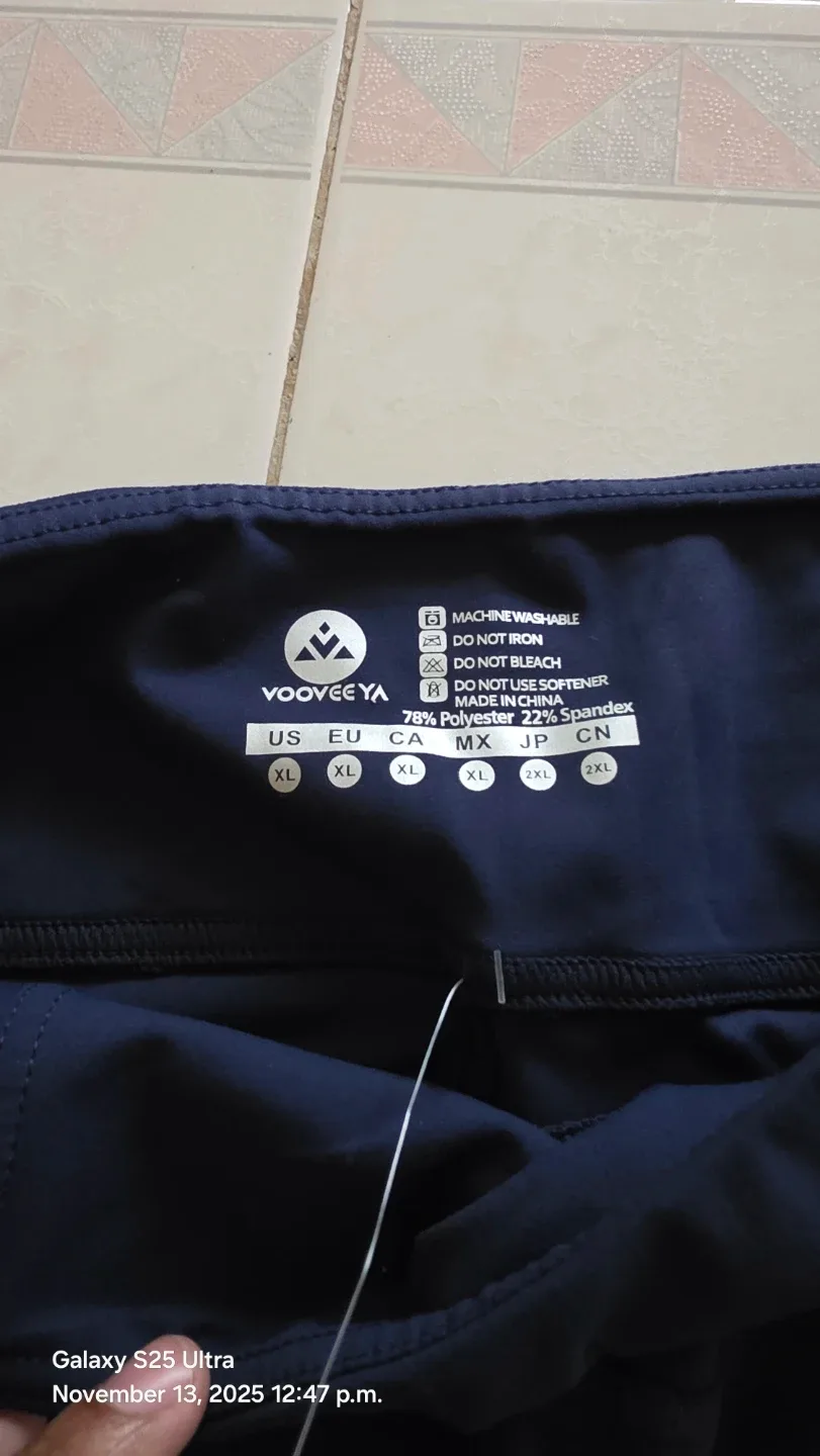 VOOVEEYA Yoga Pants - Navy Blue XL image indicator(7)