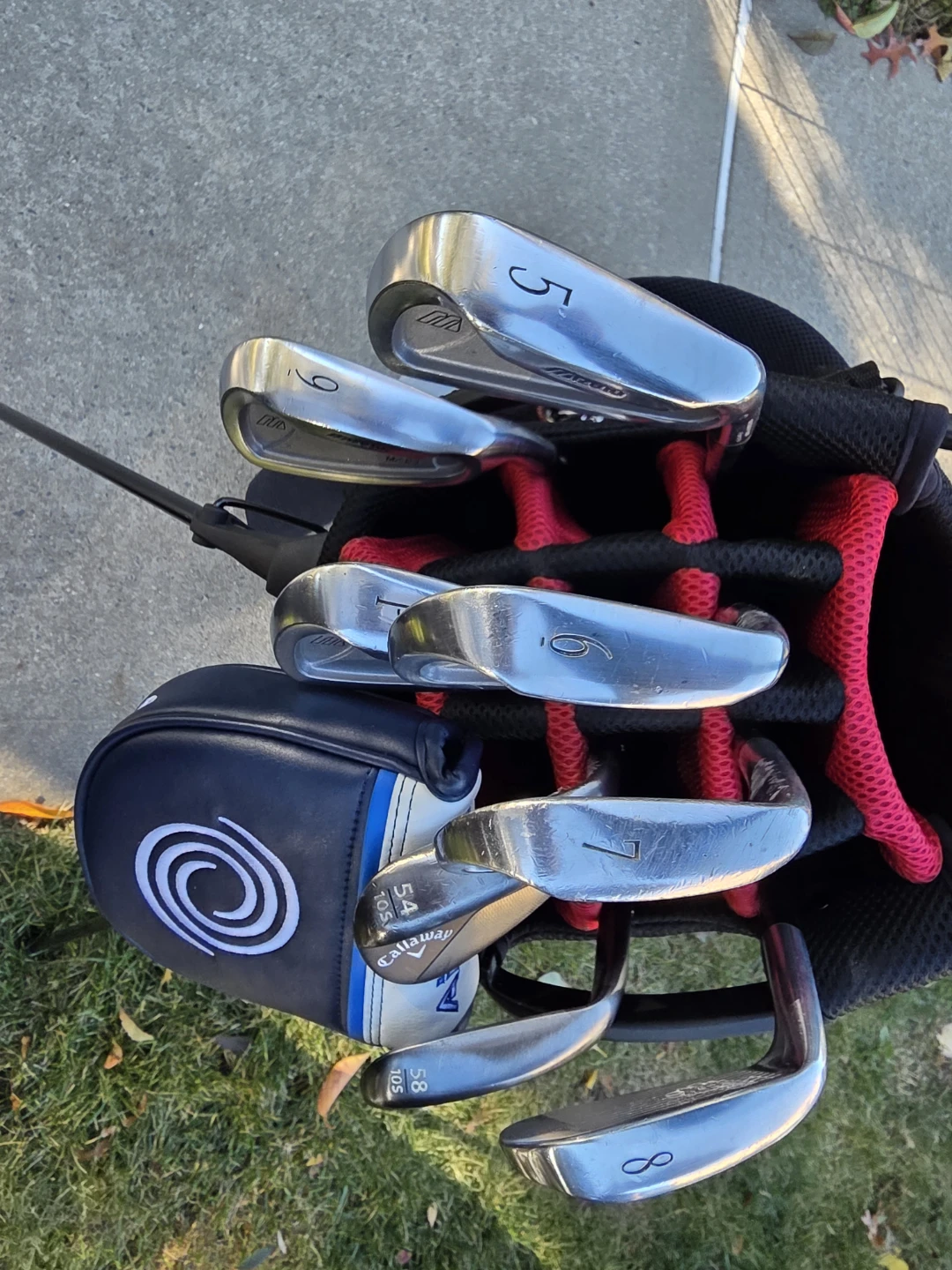 Mizuno MX-23 Forged Iron Set 5-PW Blue Exzar Regular RH