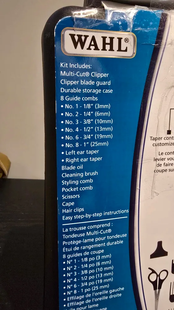 Wahl Sure Cut Haircutting Kit - 19 Piece image indicator(4)