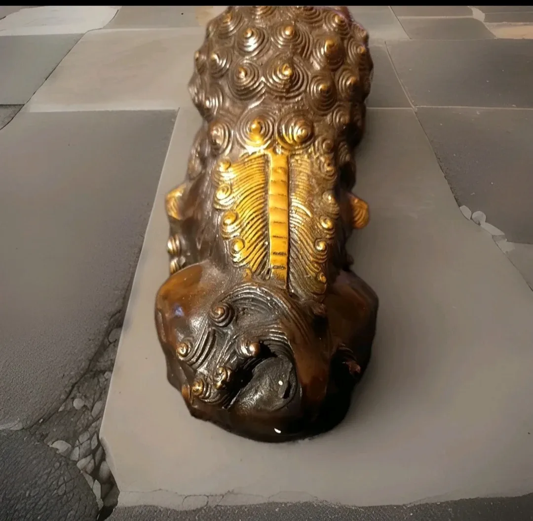 Chinese Guardian Lion Protection Prosperity and Good Fortune image indicator(6)