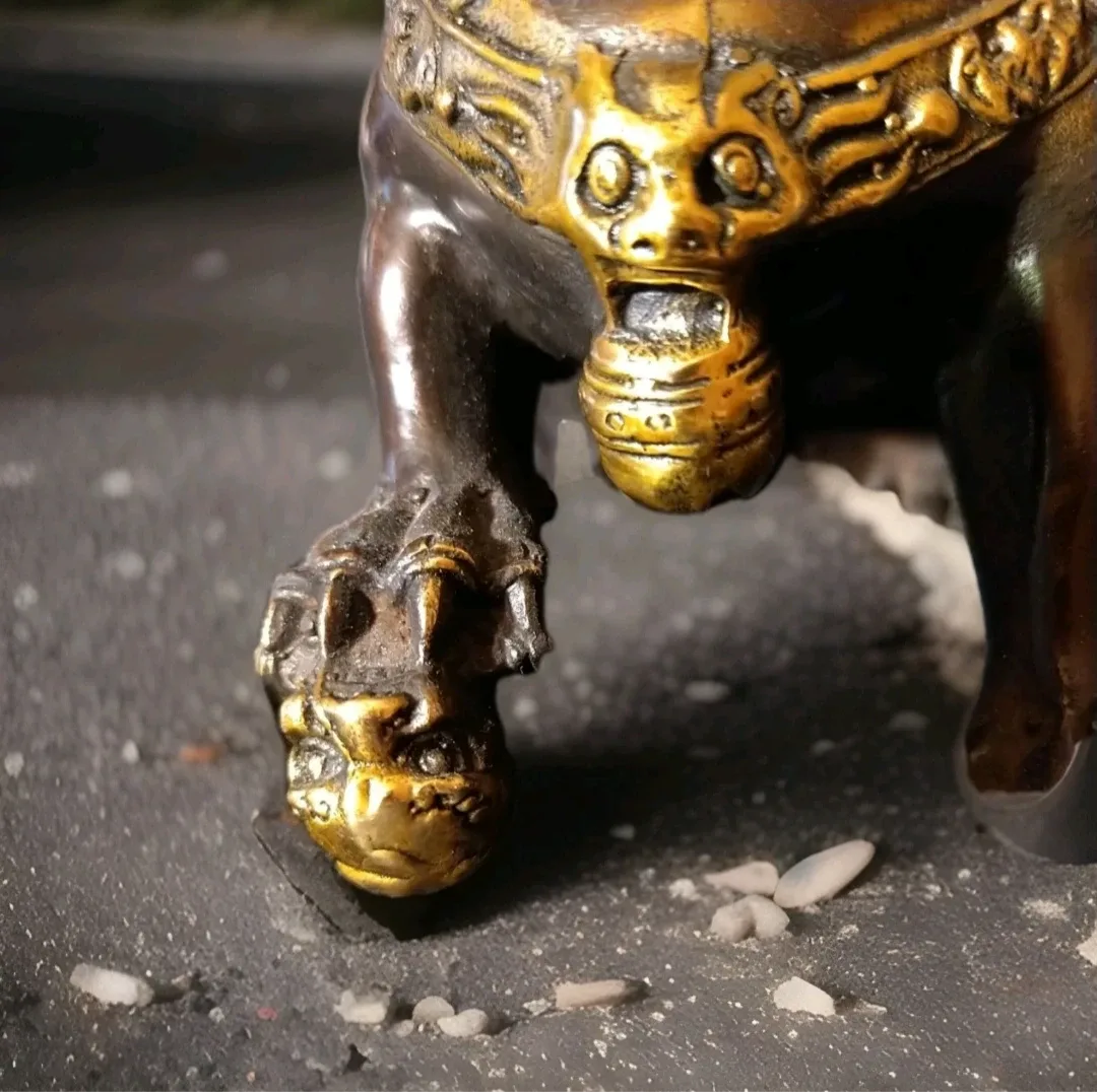 Chinese Guardian Lion Protection Prosperity and Good Fortune image indicator(8)