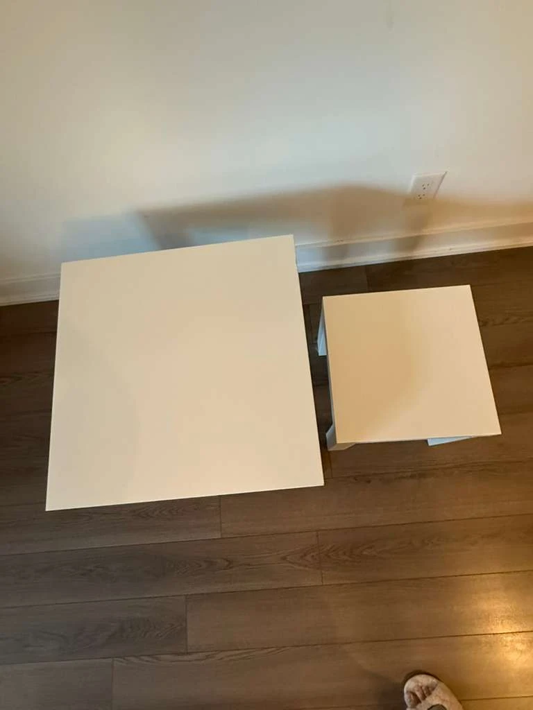 IKEA LACK White Side Tables - Set of 2 - photo 4