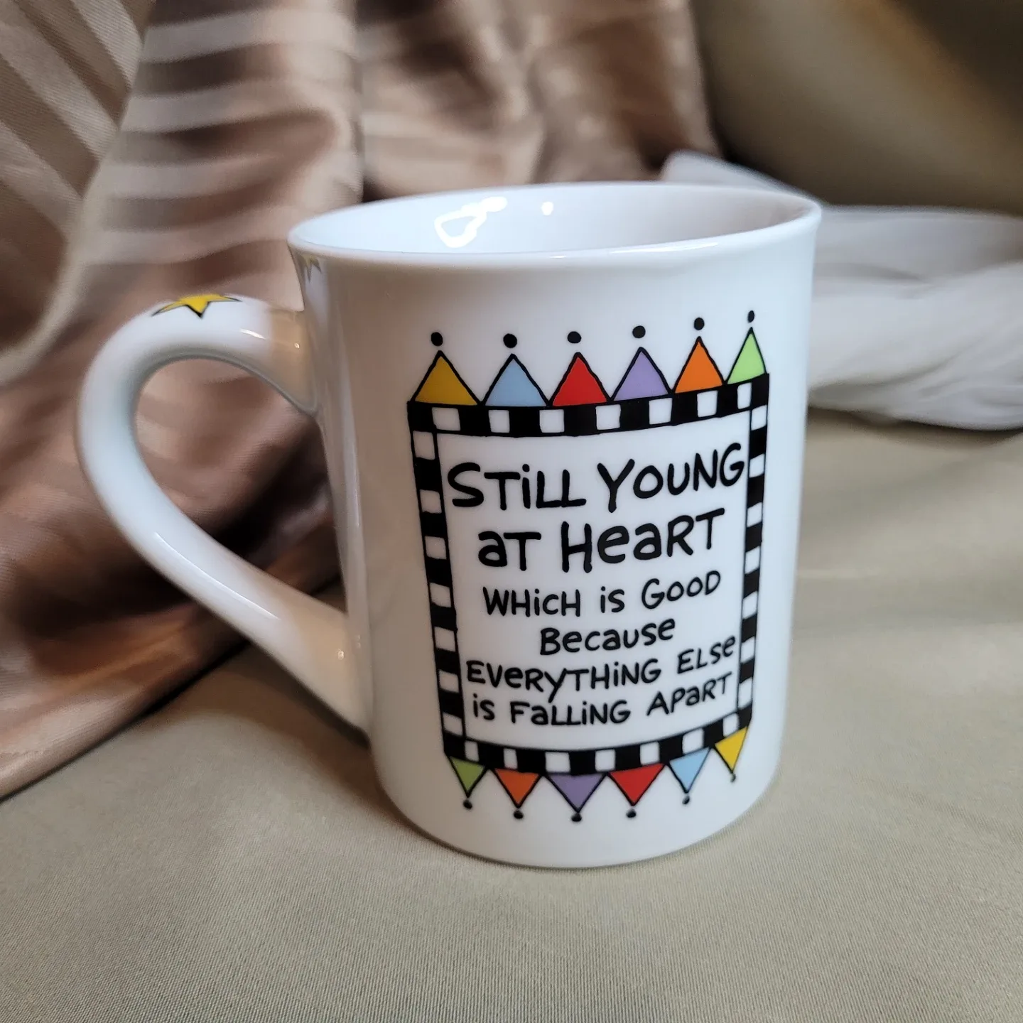 4 1/4" x 3 1/2" - 40 Years Old Mug image indicator(3)