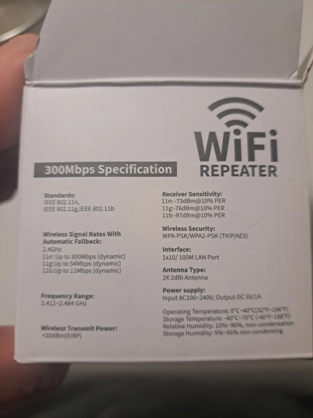 WiFi Repeater 300Mbps - photo 2